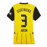 Dres Borussia Dortmund Waldemar Anton #3 Domáci pre Ženy 2024-25 Krátky Rukáv